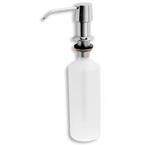 NOVASERVIS Dávkovač prostředku na mytí nádobí, objem 500 ml chrom 69037,0 NOVASERVIS Dávkovač prostředku na mytí nádobí, objem 500 ml chrom 69037,0