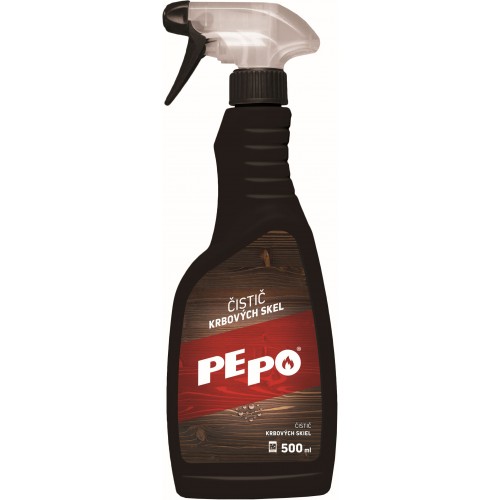 PE-PO Čistič krbových skel s vůní citrusů rozprašovač 500 ml