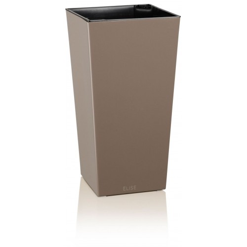 PLASTKON In- & Outdoor květináč Elise lesk 15 cm taupe PLASTKON In- & Outdoor květináč Elise lesk 15 cm taupe