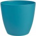PLASTKON Dekorativní květináč Ella 25 cm matná tyrkys