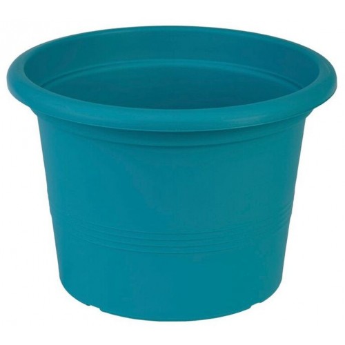 PLASTKON Květináč Campanula 28 cm tyrkys