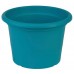 PLASTKON Květináč Campanula 28 cm tyrkys