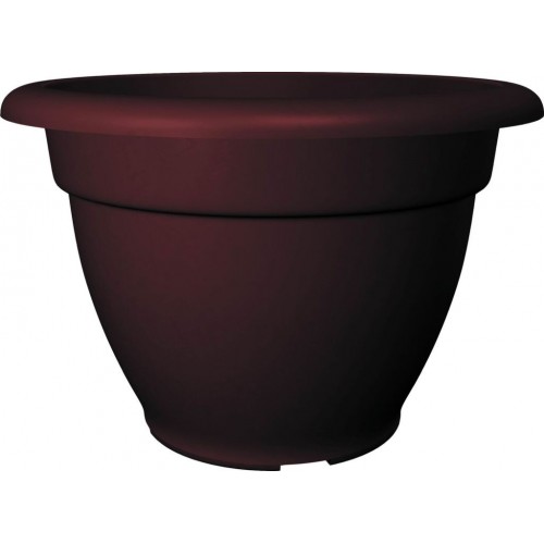 PLASTKON Květináč Venezia 16 cm hnědá