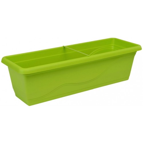PLASTKON Truhlík Extra Flor 80 cm hráškově zelená