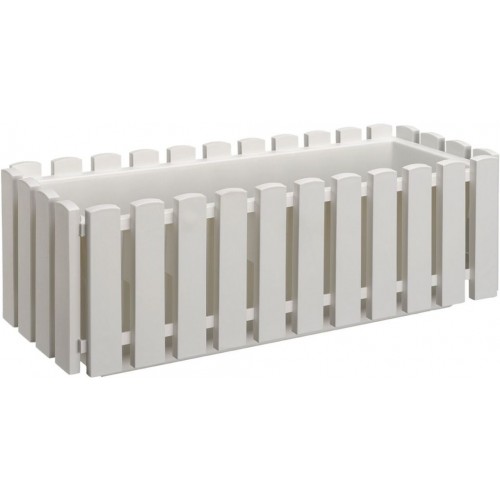 PLASTKON Truhlík FENCY 75 cm bílá PLASTKON Truhlík FENCY 75 cm bílá