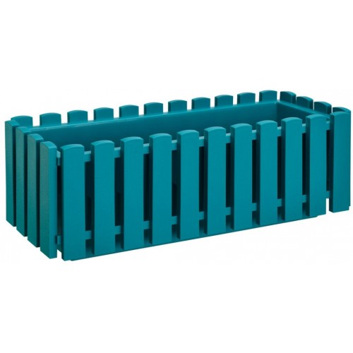 PLASTKON Truhlík FENCY 50 cm tyrkysová PLASTKON Truhlík FENCY 50 cm tyrkysová