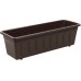 PLASTKON Samozavlažovací truhlík Garden Flor 50 cm hnědá