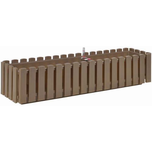 PLASTKON Samozavlažovací truhlík Smart Systém Fency 75 cm taupe PLASTKON Samozavlažovací truhlík Smart Systém Fency 75 cm taupe