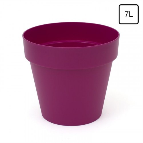 Květináč CUBE 25 cm, 7l, fialová DCUB250 Květináč CUBE 25 cm, 7l, fialová DCUB250