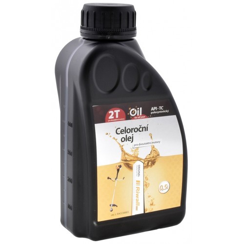 Riwall PRO Celoroční olej Riwall pro 2-taktní motory (0.5l) RACC00003 Riwall PRO Celoroční olej Riwall pro 2-taktní motory (0.5l) RACC00003