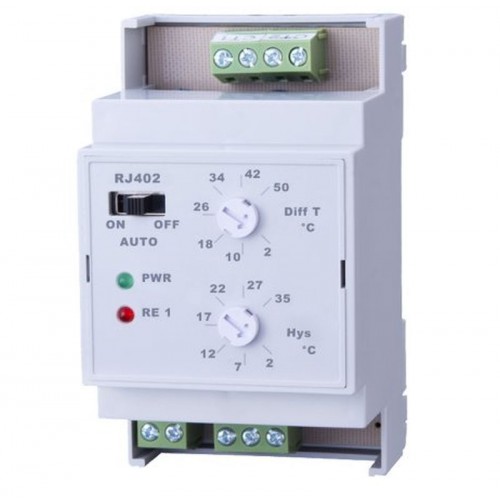 ELEKTROBOCK RJ402 Rozdílový teplotní spínač 4402elb ELEKTROBOCK RJ402 Rozdílový teplotní spínač 4402elb