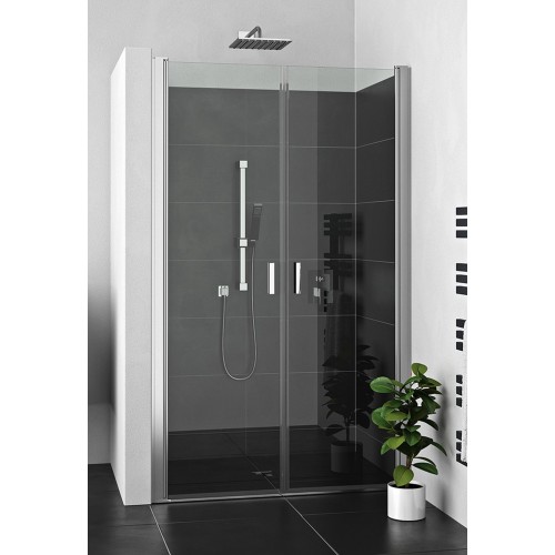 ROLTECHNIK Dvoukřídlé sprchové dveře pro instalaci do niky LZCN2/1100 brillant/transparent 230-1100000-00-02 ROLTECHNIK Dvoukřídlé sprchové dveře pro instalaci do niky LZCN2/1100 brillant/transparent 230-1100000-00-02