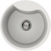 ELLECI EGO ROUND granitový dřez, titano 485 x 225 mm