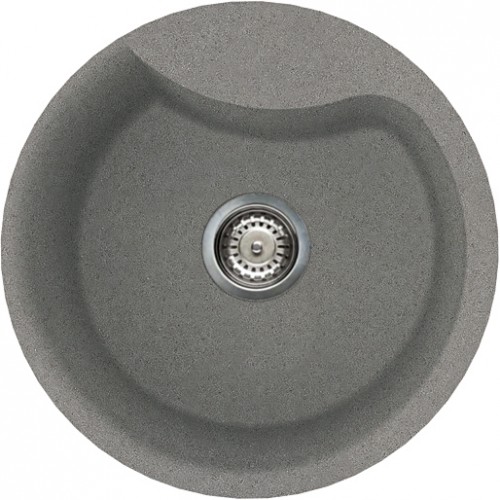 ELLECI EGO ROUND granitový dřez, titanium ELLECI EGO ROUND granitový dřez, titanium