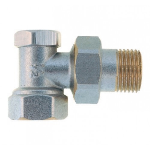 Radiátorové uzavíratelné šroubení S-34R 3/4" rohové