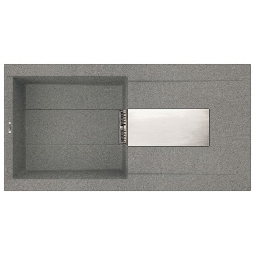 ELLECI SIREX 480 granitový dřez, HSB titanium