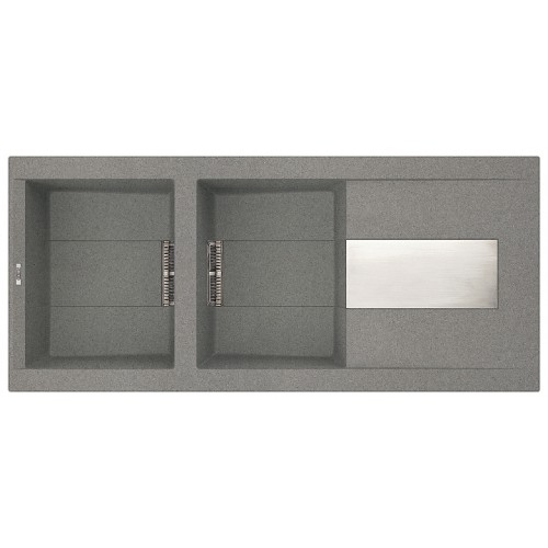 ELLECI SIREX 500 granitový dřez, HSB titanium ELLECI SIREX 500 granitový dřez, HSB titanium