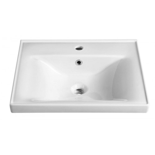 AQUALINE SAVA 55 nábytkové umyvadlo 55x46cm, 2055 AQUALINE SAVA 55 nábytkové umyvadlo 55x46cm, 2055