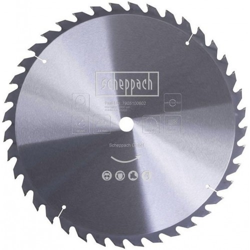 SCHEPPACH pilový kotouč TCT 505/30 mm, 40 zubů 7905100602 SCHEPPACH pilový kotouč TCT 505/30 mm, 40 zubů 7905100602