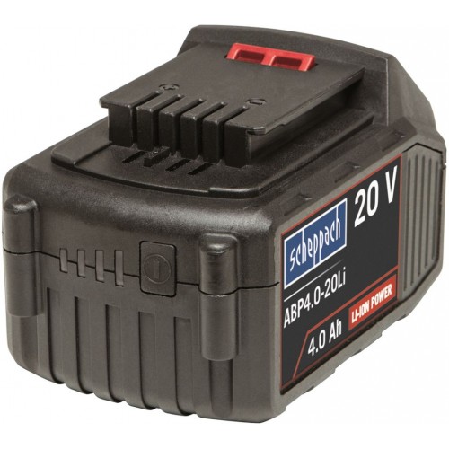 SCHEPPACH ABP4.0-20Li - 20 V lithium iontová baterie 4 Ah 7909201704 SCHEPPACH ABP4.0-20Li - 20 V lithium iontová baterie 4 Ah 7909201704