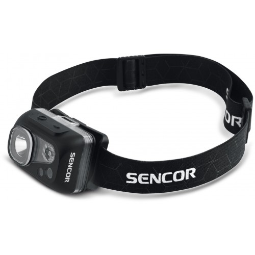 SENCOR SLL 57 Nabíjecí Čelová svítilna 3W IP67 50004719 SENCOR SLL 57 Nabíjecí Čelová svítilna 3W IP67 50004719