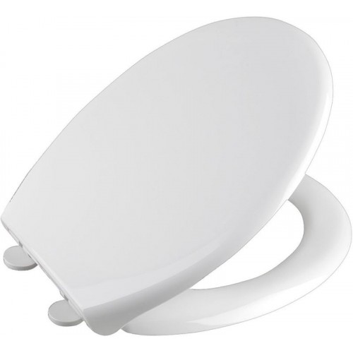 AQUALINE SOFIA WC sedátko, Soft Close, bílá, BS122