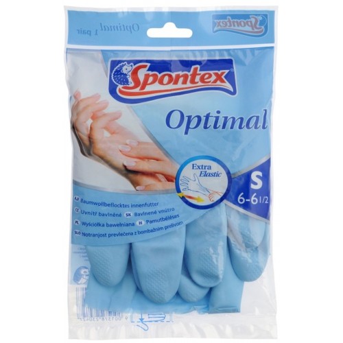 Spontex Optimal rukavice gumové 1 pár, velikost "L" Spontex Optimal rukavice gumové 1 pár, velikost "L"