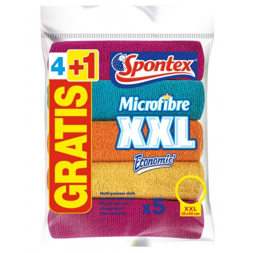 Spontex Mikroutěrka XXL 4+1 Spontex Mikroutěrka XXL 4+1