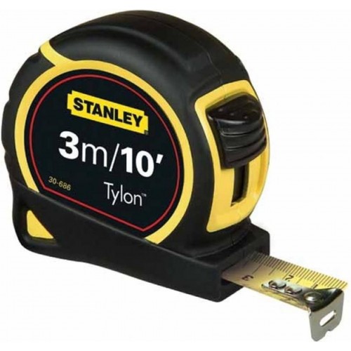 STANLEY 0-30-686 Tylon Svinovací metr 3m/10' STANLEY 0-30-686 Tylon Svinovací metr 3m/10'