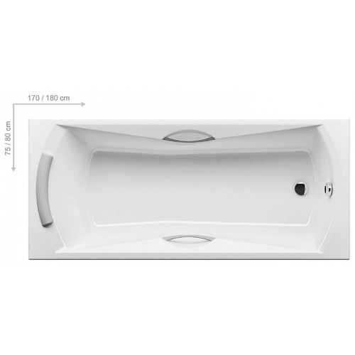 RAVAK Vana SONATA PU-PLUS 170x75 snowwhite C9010P0000 RAVAK Vana SONATA PU-PLUS 170x75 snowwhite C9010P0000