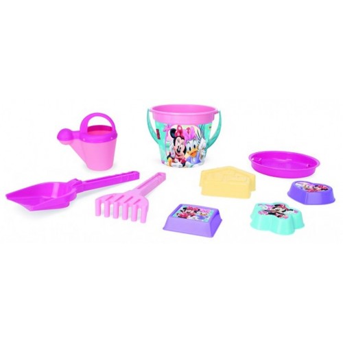 Sada na písek Minnie plast 9ks v síťce 12m+ Wader Sada na písek Minnie plast 9ks v síťce 12m+ Wader
