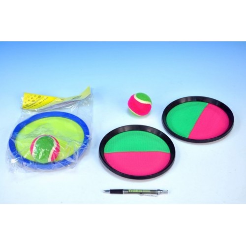 Lambáda/Catch ball hra 20cm, v sáčku, modrá Lambáda/Catch ball hra 20cm, v sáčku, modrá