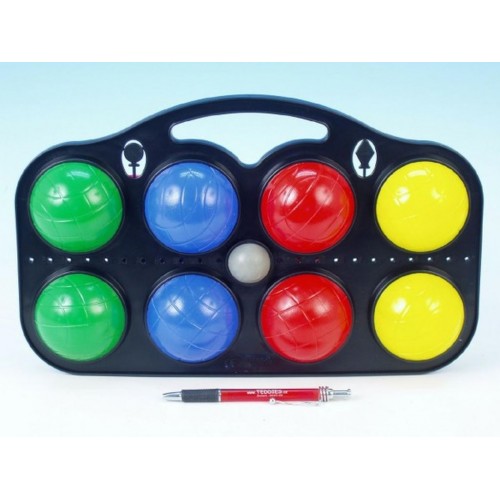 Petanque koule plast 8ks v sáčku Petanque koule plast 8ks v sáčku