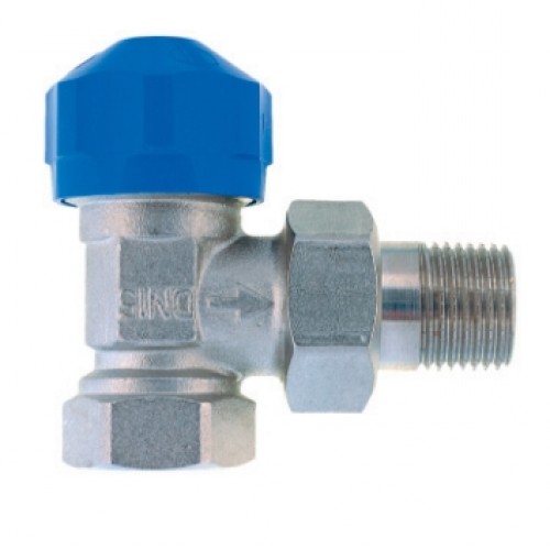 Termostatický ventil 1/2" rohový M 30 x 1,5 s přednastavením Termostatický ventil 1/2" rohový M 30 x 1,5 s přednastavením