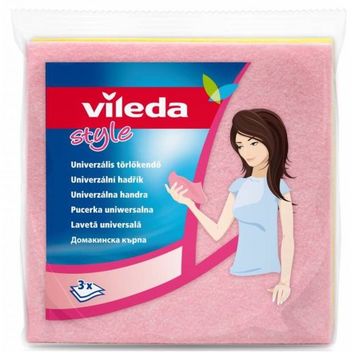 VILEDA Style univerzální hadřík 3 ks 148034 VILEDA Style univerzální hadřík 3 ks 148034