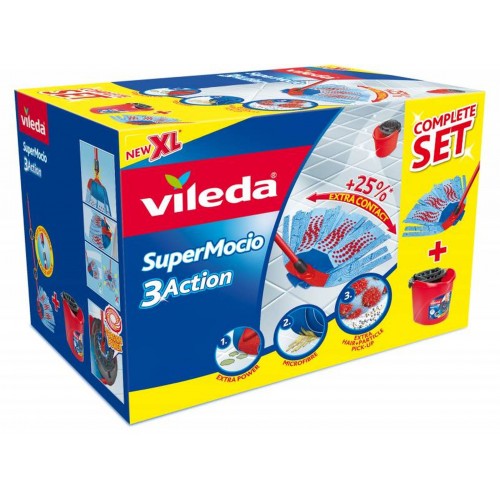 VILEDA SuperMocio Completo 3 Action,137579 VILEDA SuperMocio Completo 3 Action,137579