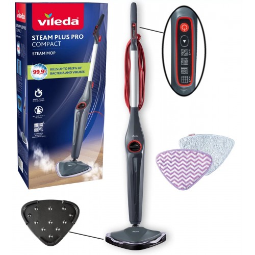 VILEDA STEAM PLUS PRO Parní mop 180839 VILEDA STEAM PLUS PRO Parní mop 180839