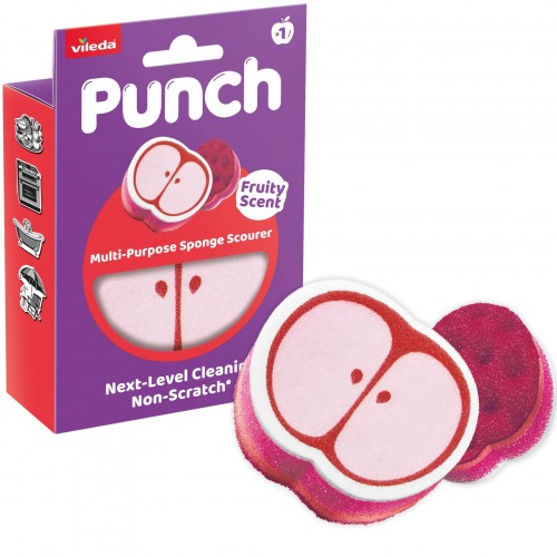 VILEDA PUNCH Apple houbička 1ks 182810 VILEDA PUNCH Apple houbička 1ks 182810