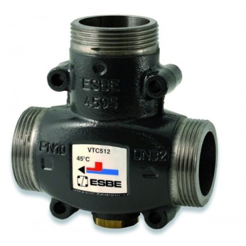 ESBE VTC 512 / 65°C Termostatický ventil , G 1 1/2", DN: 32, KVS: 14 m3/hod 51022600 ESBE VTC 512 / 65°C Termostatický ventil , G 1 1/2", DN: 32, KVS: 14 m3/hod 51022600