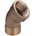 VIEGA Bronz závitový oblouk 3121 1" 45° 264161
