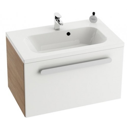 RAVAK Chrome SD 700 Skříňka pod umyvadlo, cappuccino / bílá X000000962 RAVAK Chrome SD 700 Skříňka pod umyvadlo, cappuccino / bílá X000000962