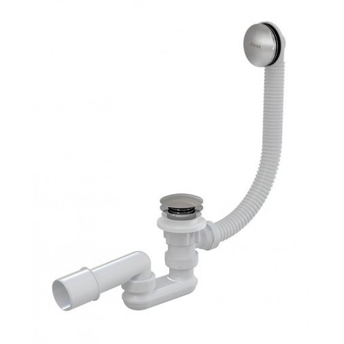 RAVAK Vanový odtokový komplet s přepadem ClickClack - chrom X01377 RAVAK Vanový odtokový komplet s přepadem ClickClack - chrom X01377