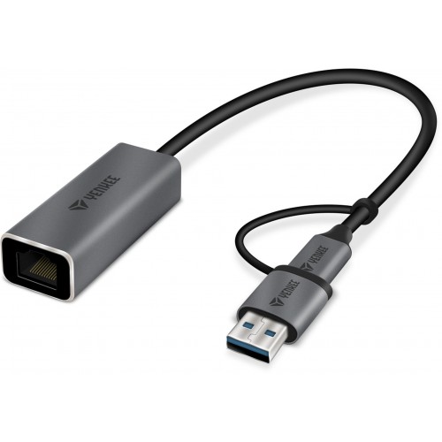 YENKEE YTC 013 USB C na RJ-45 Ethernet Redukce 45017086 YENKEE YTC 013 USB C na RJ-45 Ethernet Redukce 45017086