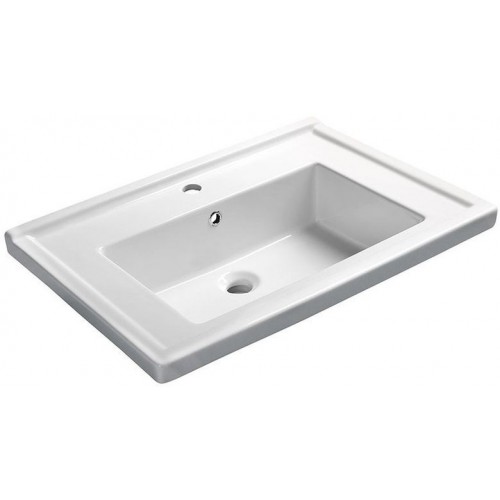AQUALINE ZENO 60 nábytkové umyvadlo 60x48,5cm, 8060 AQUALINE ZENO 60 nábytkové umyvadlo 60x48,5cm, 8060