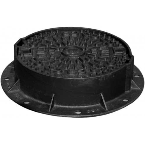 ACO FLEX-CONTROL Poklop šachtový litinový, DN 315 mm, s aretací 507.84.000 ACO FLEX-CONTROL Poklop šachtový litinový, DN 315 mm, s aretací 507.84.000