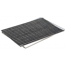 ACO Self Vario Indoor Rohožka 60 x 40 cm, AL profil, výplň plsť - antracit 37250