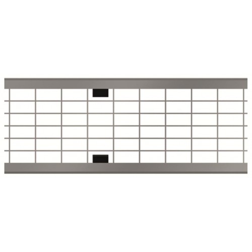 ACO MultiDrain V100/X100 mřížkový rošt D400,(MW25x12,5)0,5M, Zn