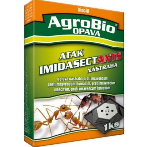 AgroBio ATAK Imidasect Ants nástraha proti mravencům,1 ks 002153 AgroBio ATAK Imidasect Ants nástraha proti mravencům,1 ks 002153
