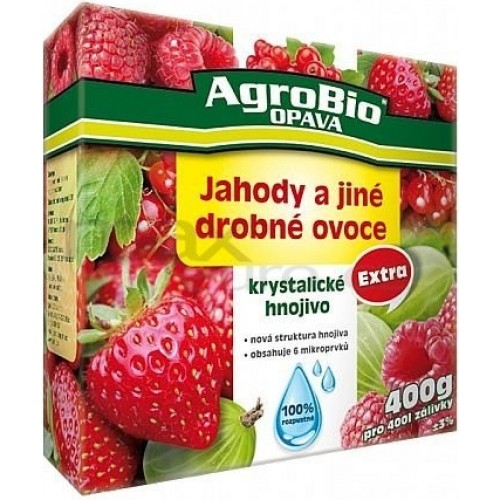 AgroBio Krystalické hnojivo Extra Jahody 400 g 005201 AgroBio Krystalické hnojivo Extra Jahody 400 g 005201