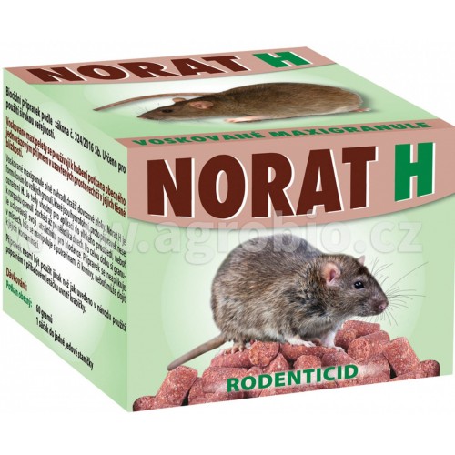 AgroBio NORAT H požerová nástraha, maxipelety, 120 g 008062 AgroBio NORAT H požerová nástraha, maxipelety, 120 g 008062